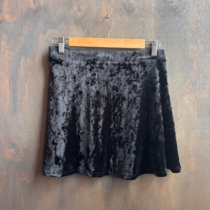 Vintage Black Crushed Velvet Set