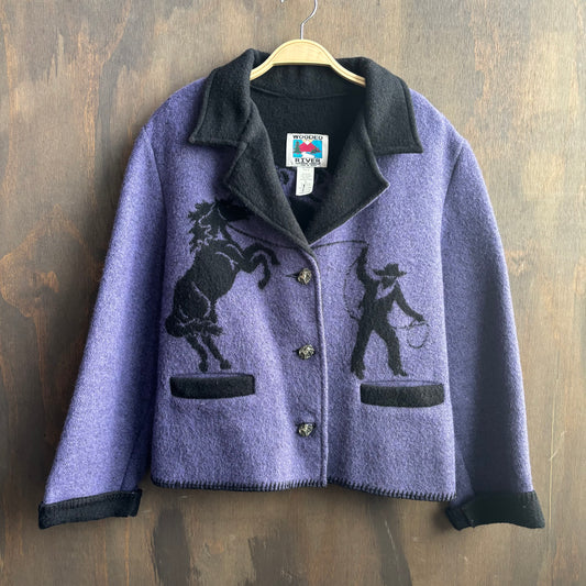 Purple Horse Jacket