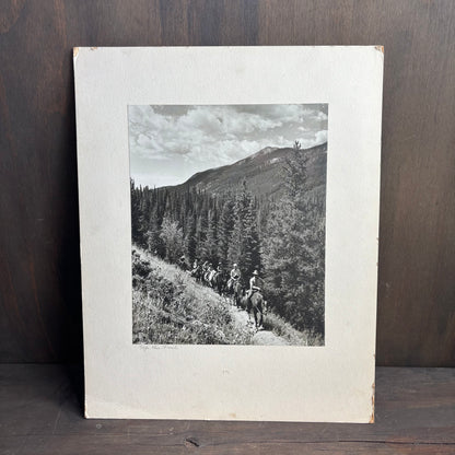 Vintage Trail Ride Art Print