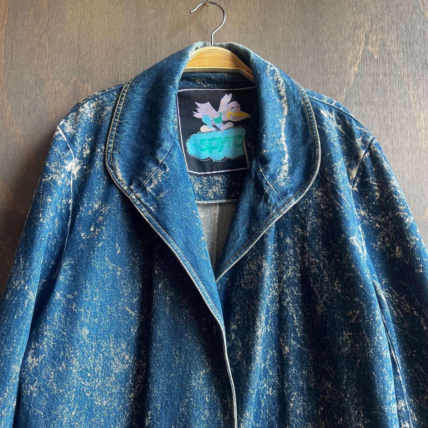 Spyros Vintage Denim Duster