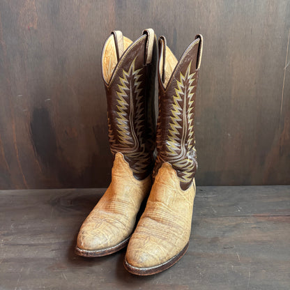Vintage Tony Lama Two-Tone Boots