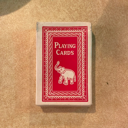 Red playing cards
