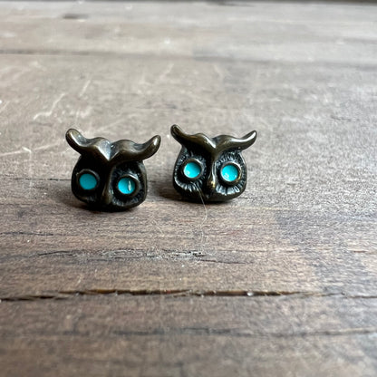 Owl Stud Earrings