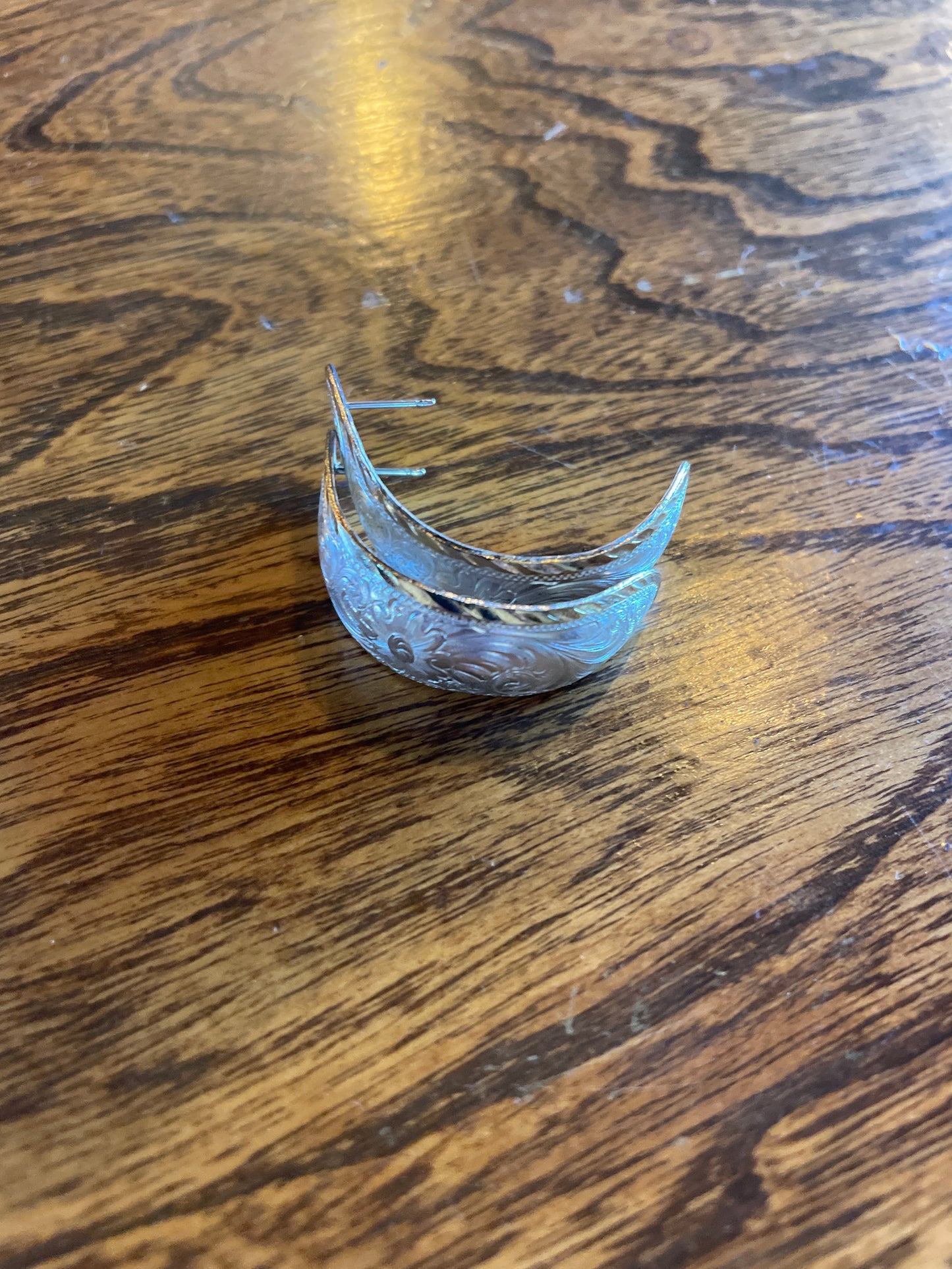 Montana silver earrings