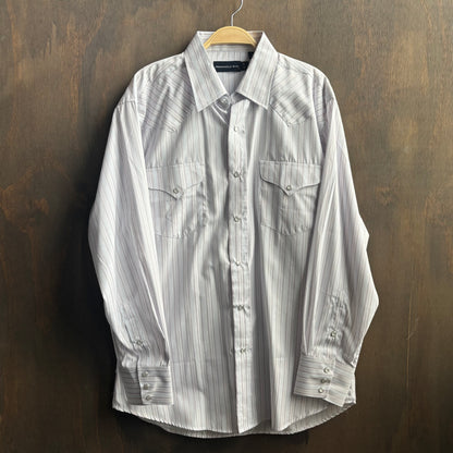 Panhandle Slim Pastel Striped Pearl Snap