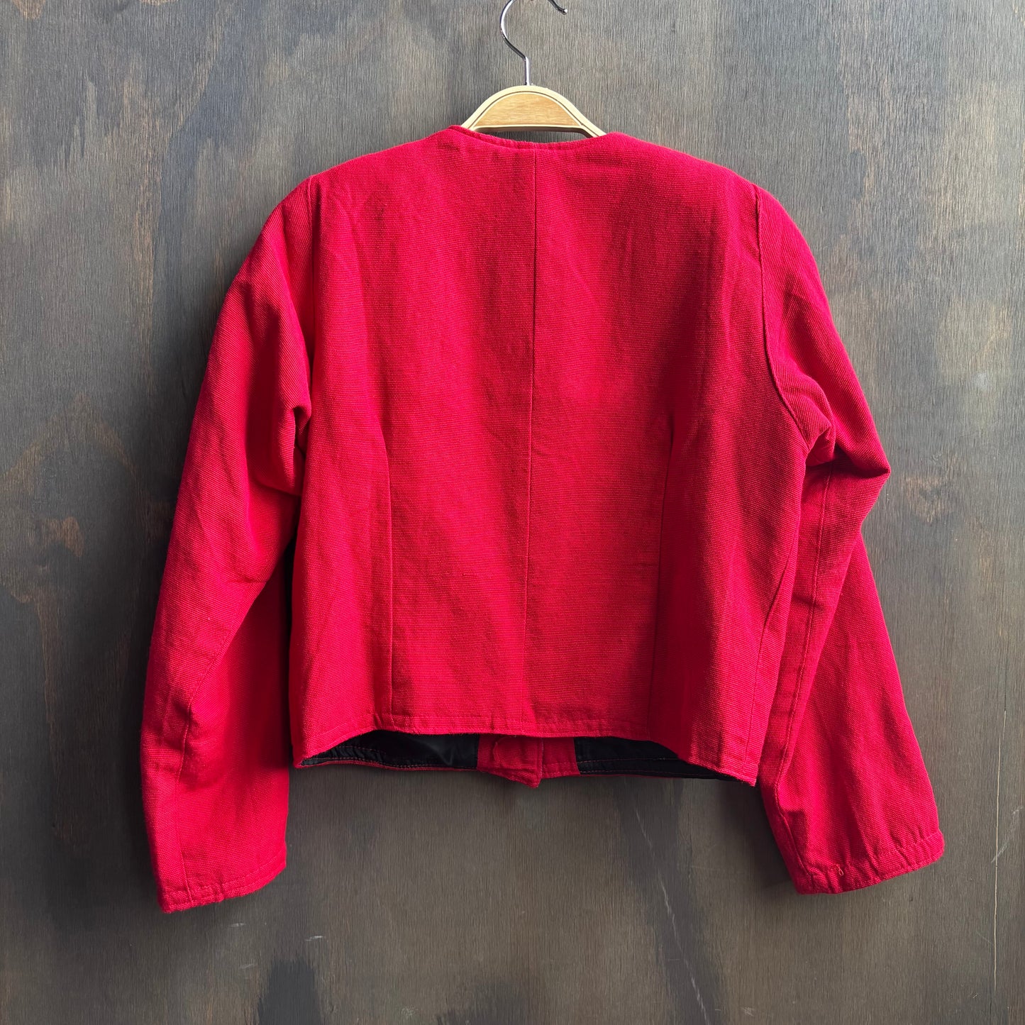 South American Red Woven Jacket