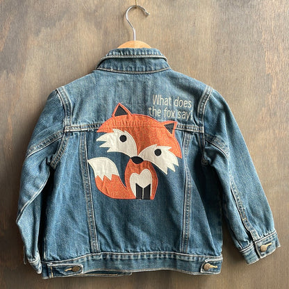 Kid’s Custom Embroidered Denim Jacket