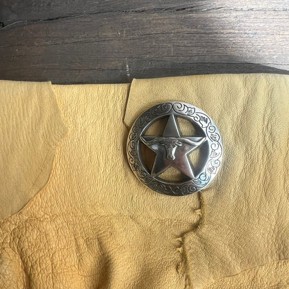 Custom Made Leather Wrap Belt