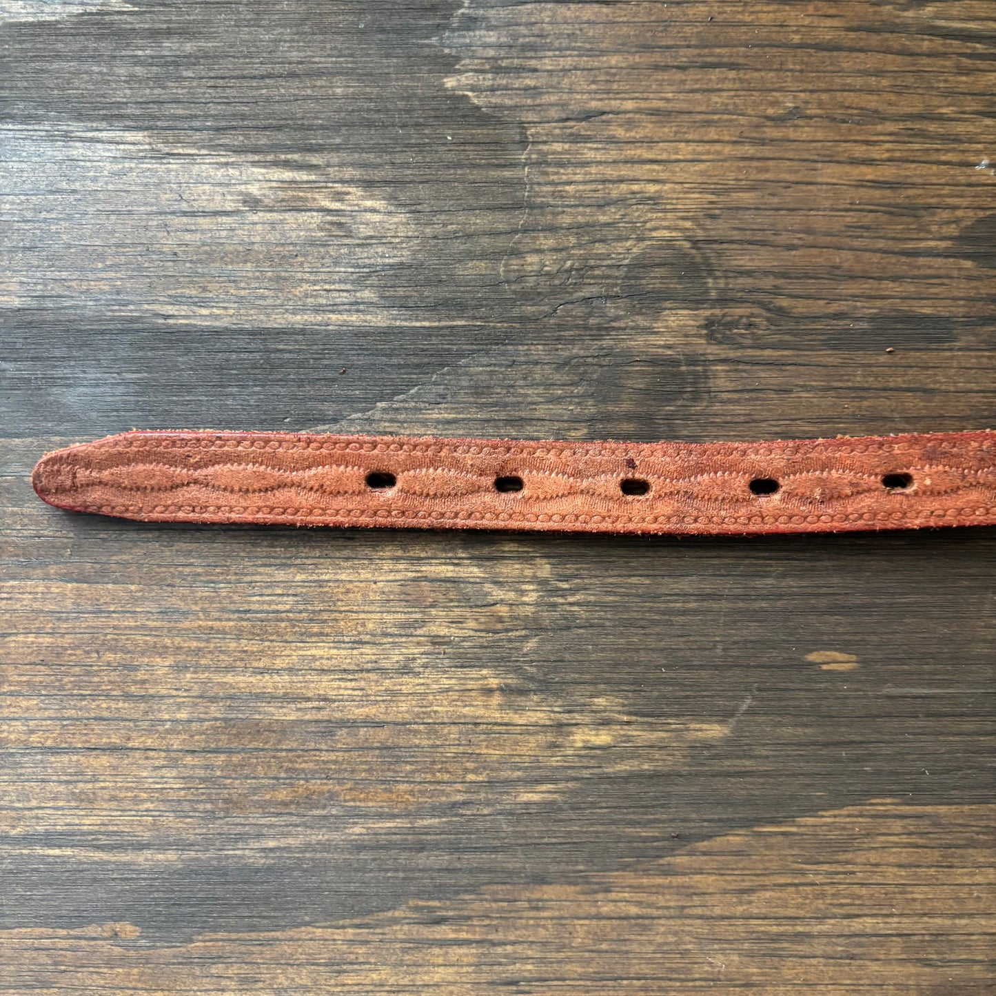 Beaded Leather Hat Band