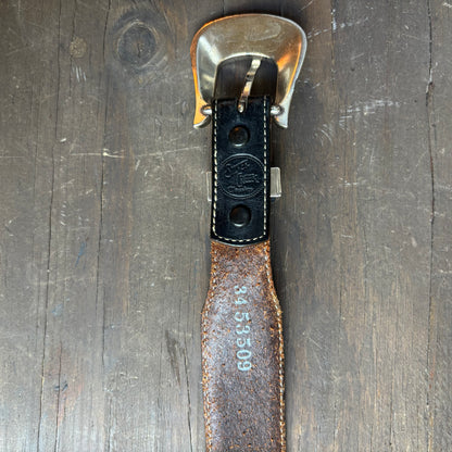Two-Tone Buffalo Nickel Belt