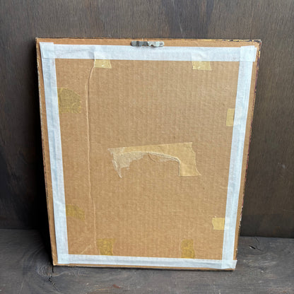 Framed Tan Horse Art