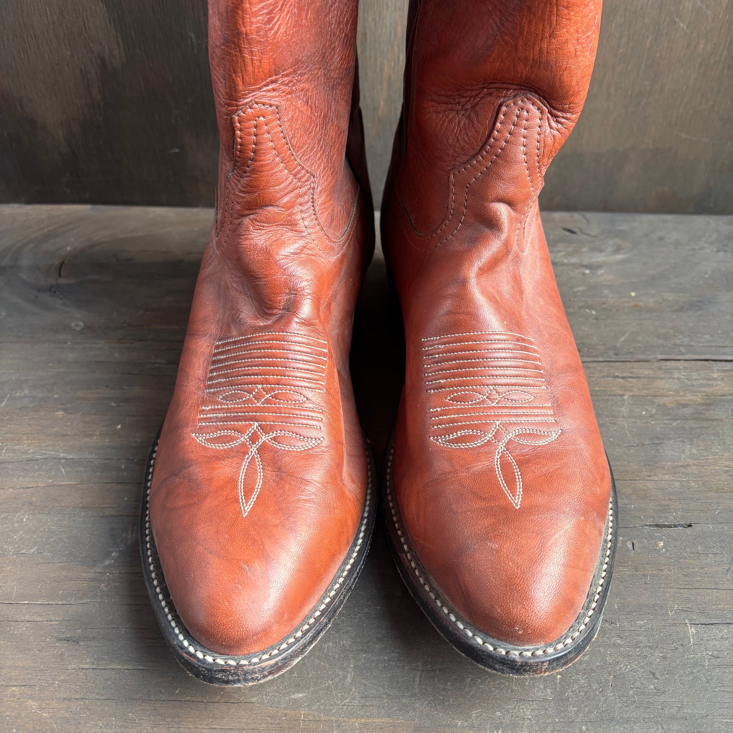 Tony Lama Brown Leather Boot
