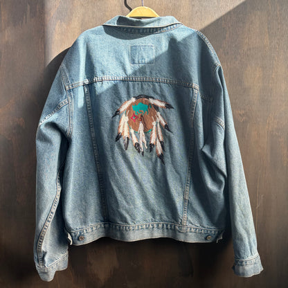 Gap Denim Jacket with Embroidery