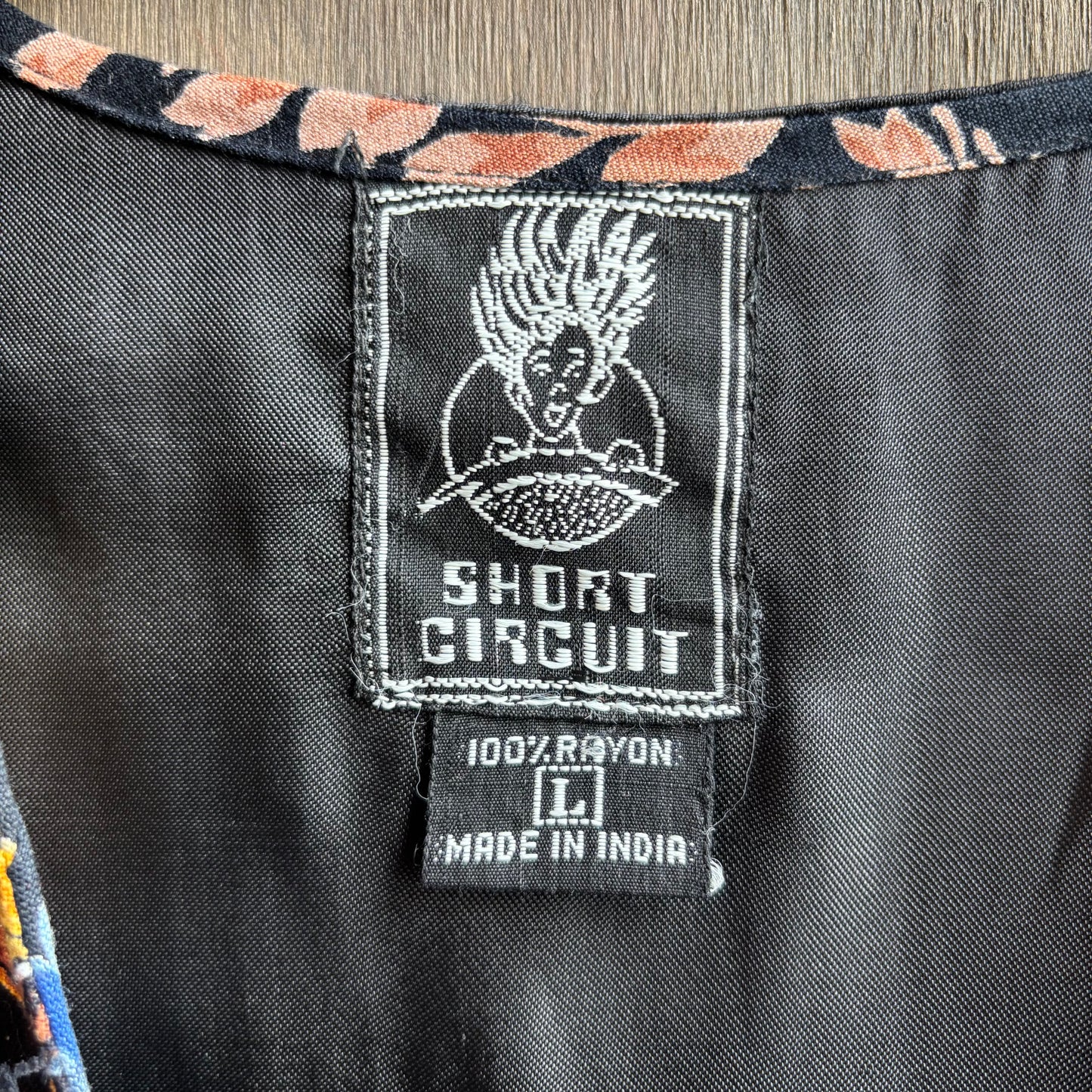Short Circuit Western Print Vest