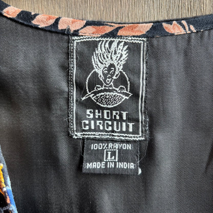 Short Circuit Western Print Vest