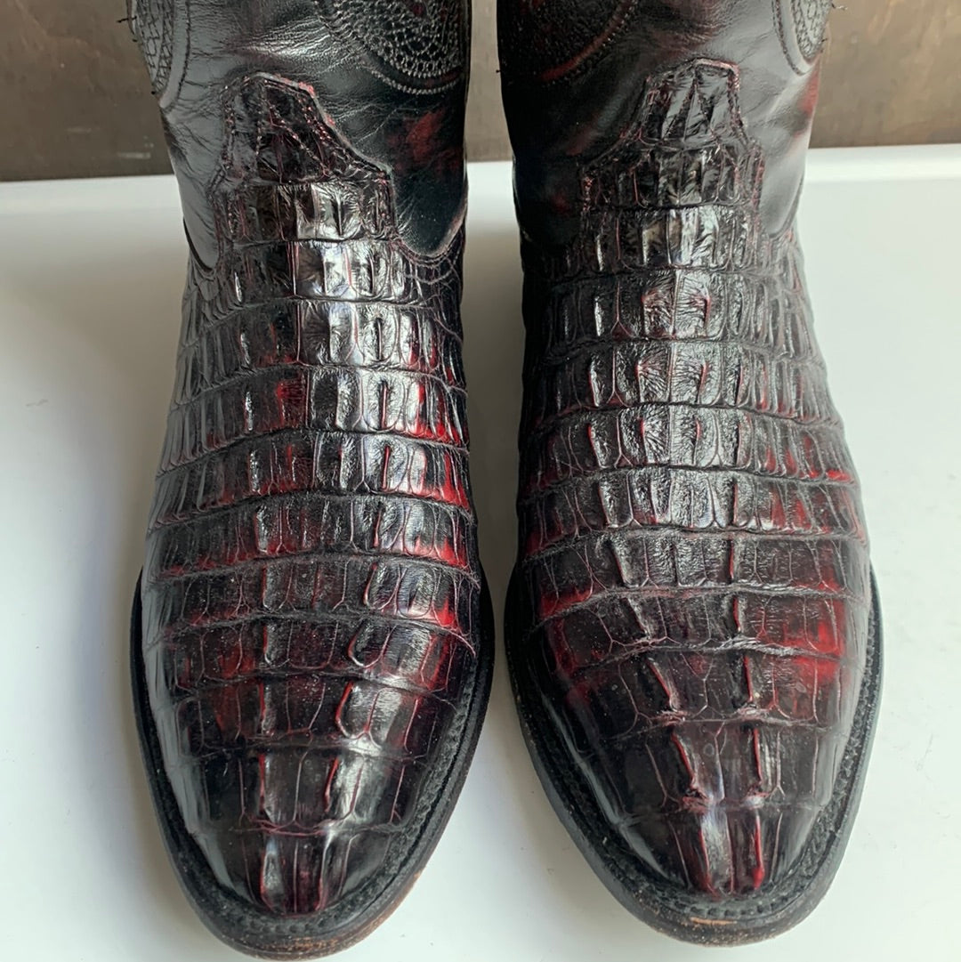 Ferrini Caimen Alligator Boots