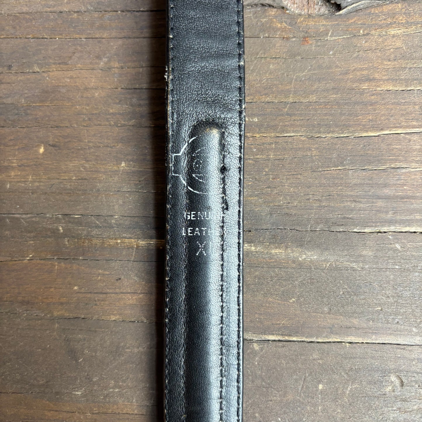 Black Leather Belt