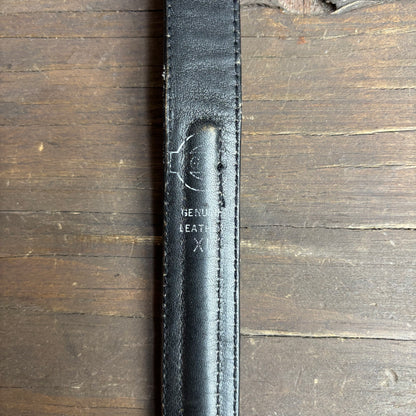 Black Leather Belt