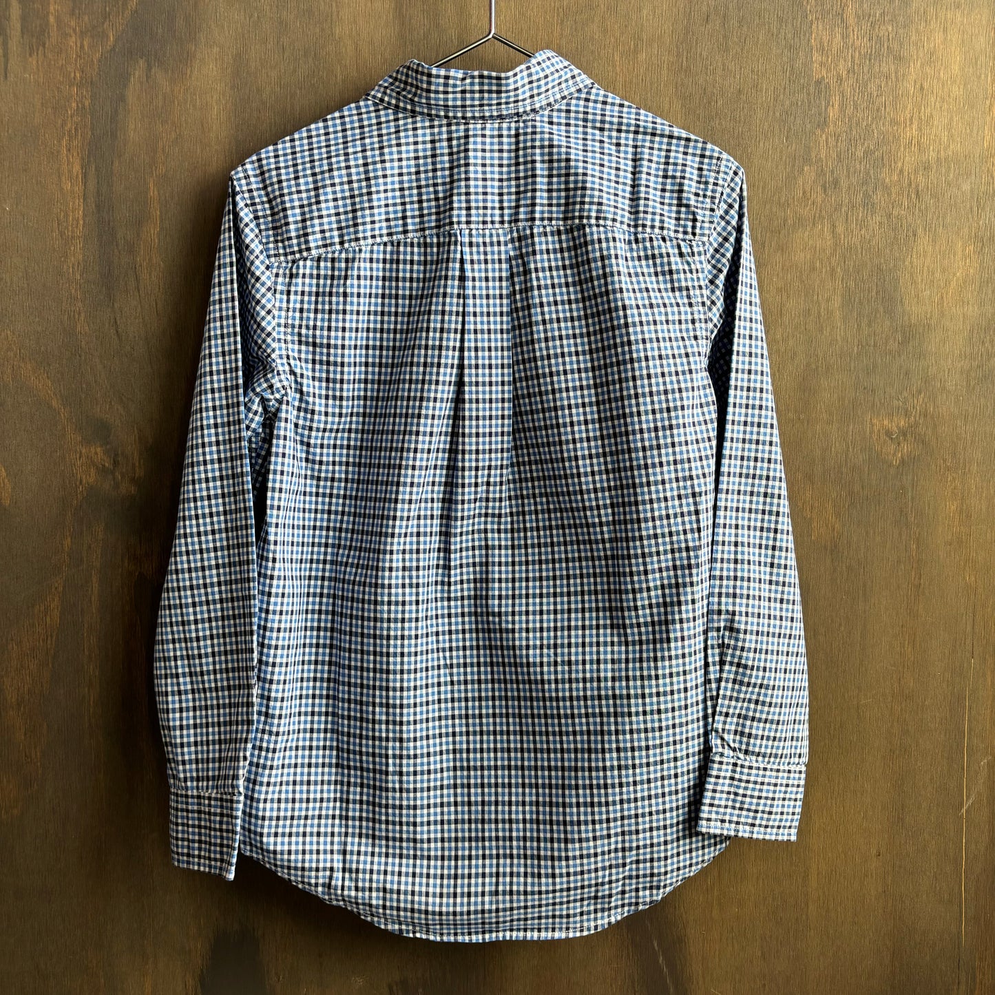 Ralph Lauren Kids Blue Check Button Up