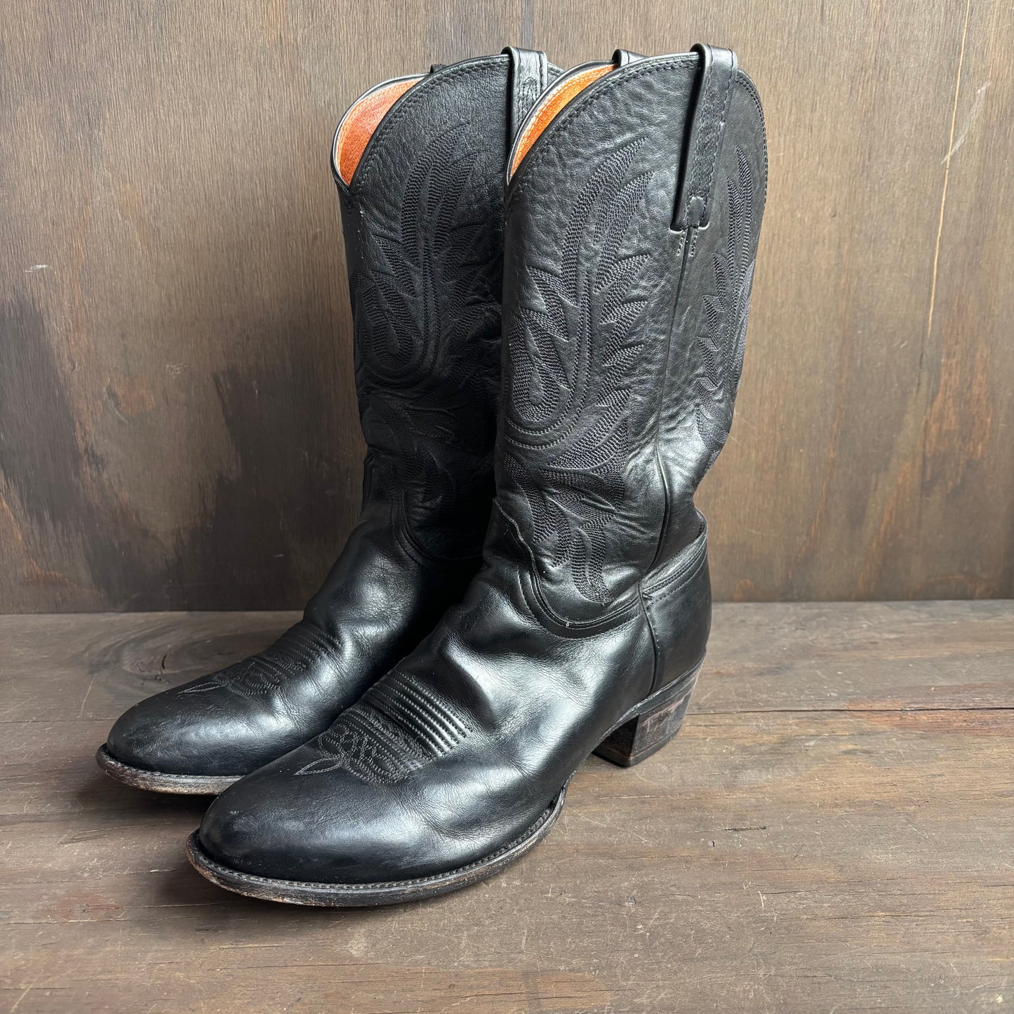 Luchesse Black Leather Boots