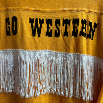 Yellow Fringed Tee