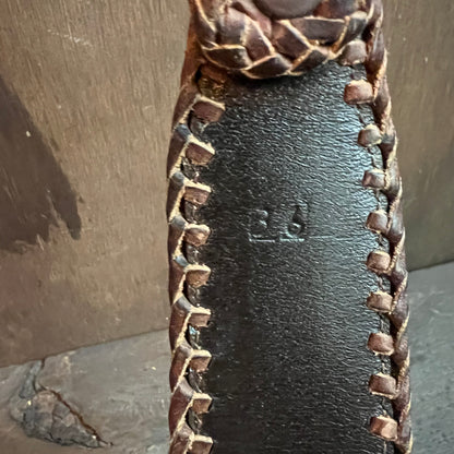 Larry Mahan Leather Belt