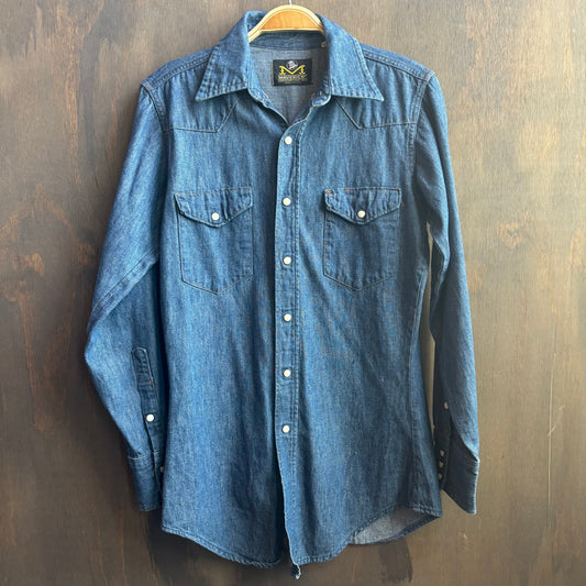Vintage Maverick Denim Pearl Snap