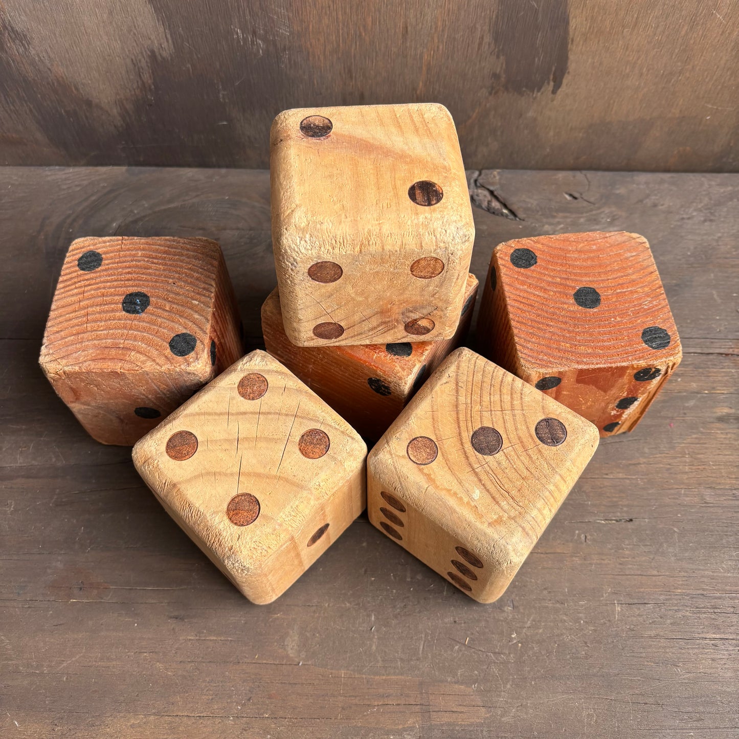 Vintage Wooden Table Die