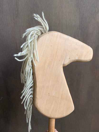 Wooden hobby horse
