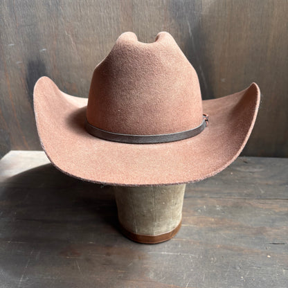 Vintage Brown Wool Hat