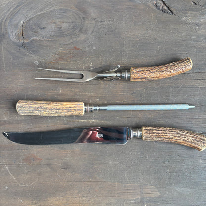 Rustic Carving Set