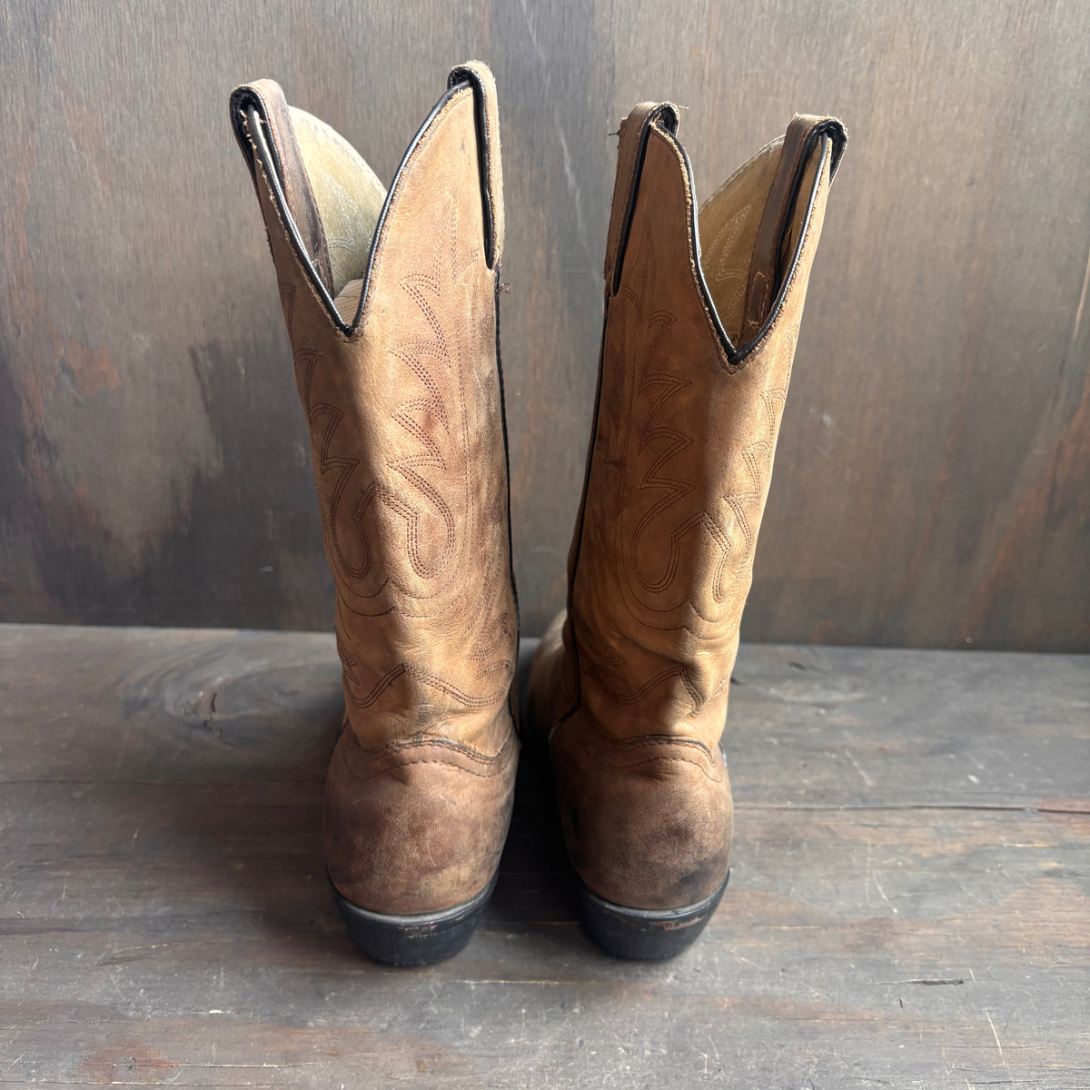 Vintage Durango Beige Boots