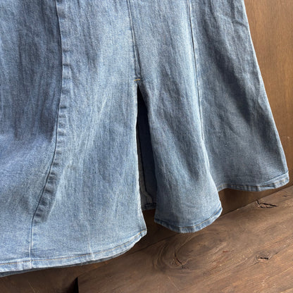 Denim Mermaid Skirt