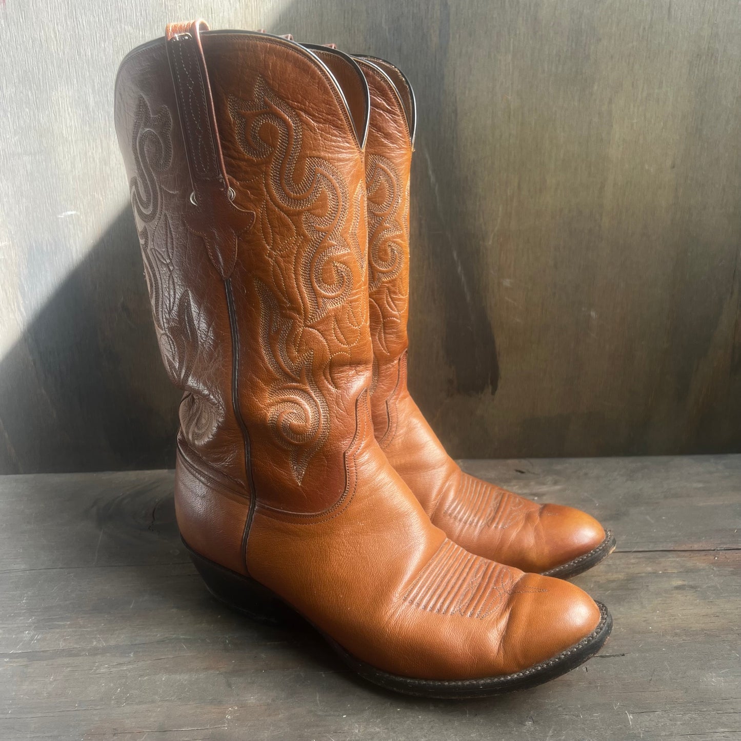 Brown Lucchese Cowboy Boots