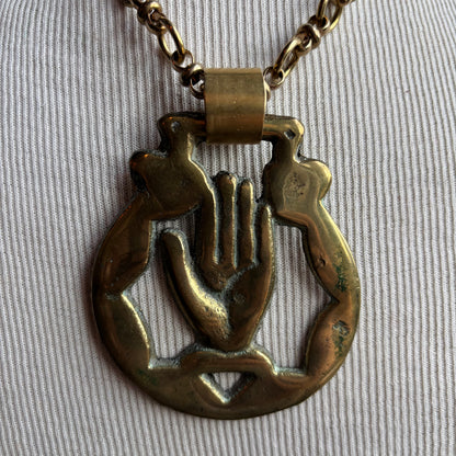 Mac Warman Hand Medallion Necklace