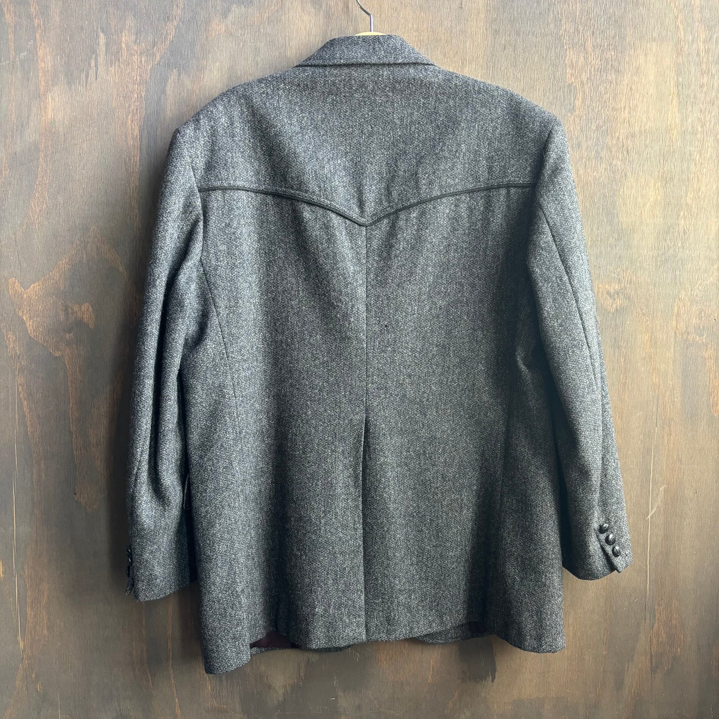 Pendleton Grey Wool Blazer