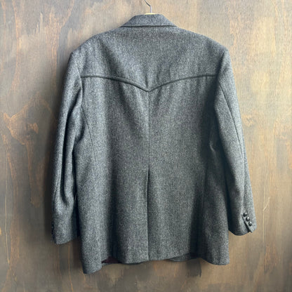 Pendleton Grey Wool Blazer