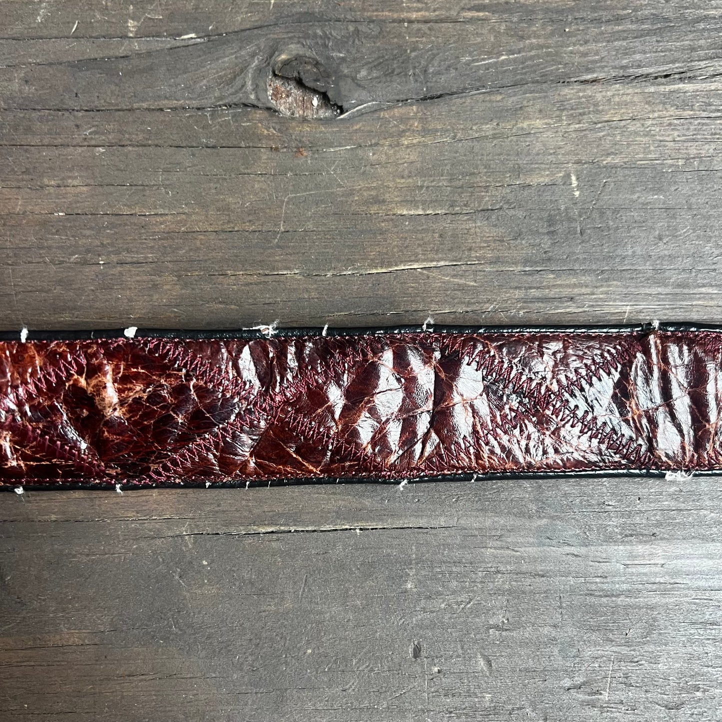 Faded Leather Belt