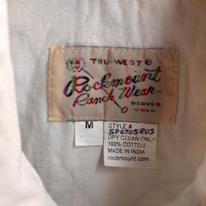 Rockmount Ranchwear Embroidered Pearl Snap