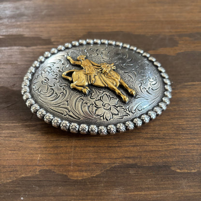 Hollywood-Style Bronco Belt Buckle