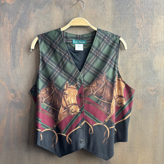 Vintage Equestrian Vest