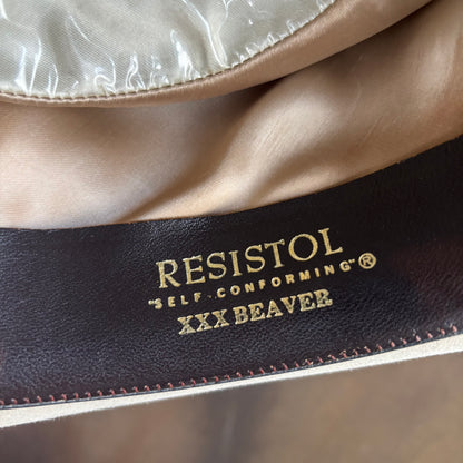 Vintage Resistol 3X Beaver Beige Hat