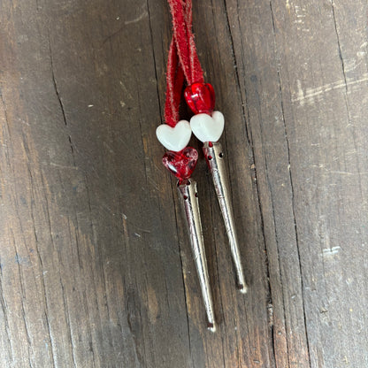 Heart Concho Keychain