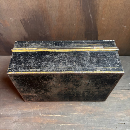 Vintage Metal Bank Box