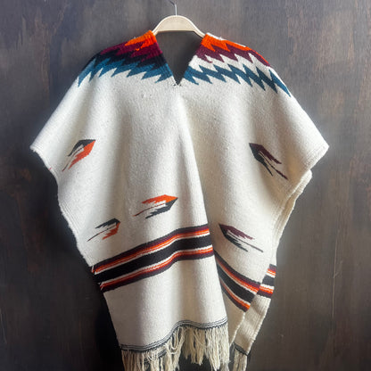 Western Wool Poncho