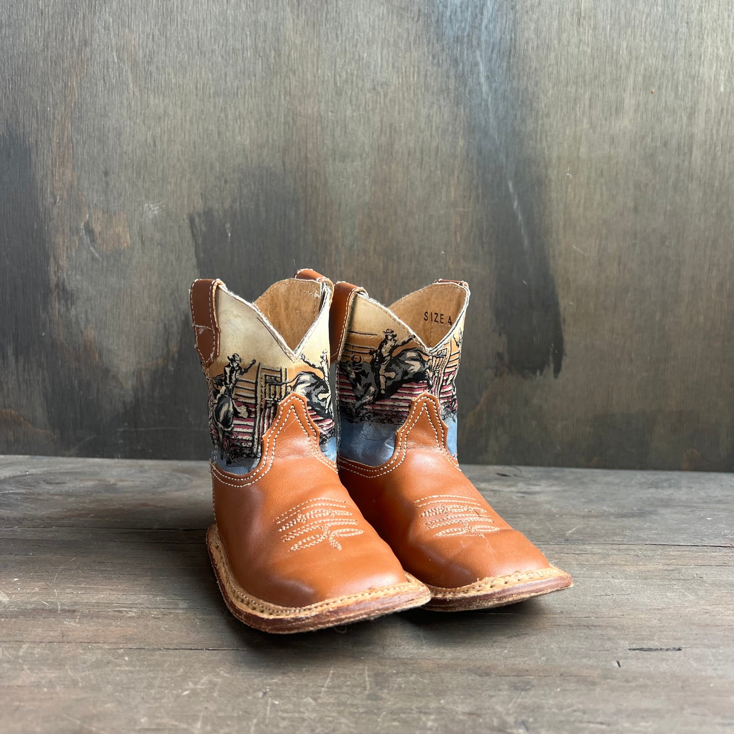 Kid’s Roper Painted Cowboy Boots