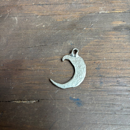 Handmade Silver Hawk Pendant