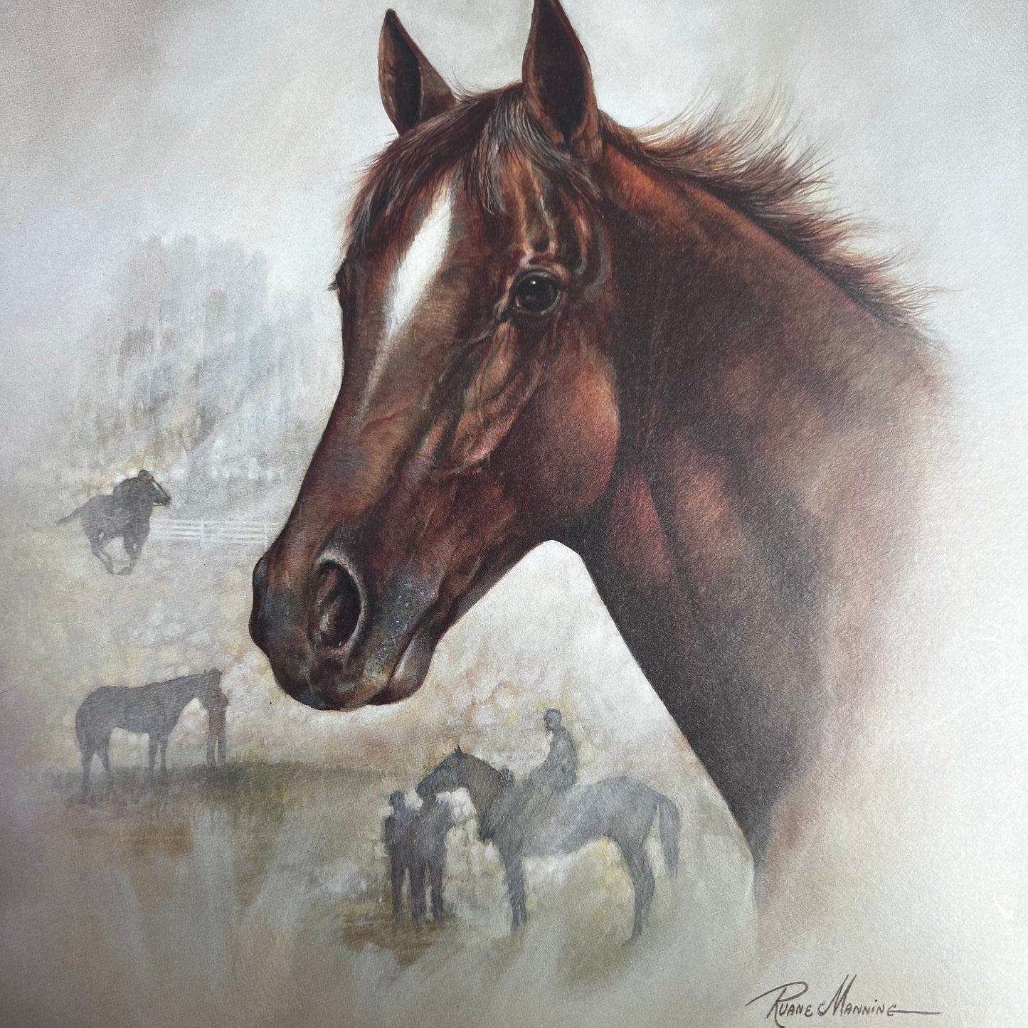 Ruane Manning Horse Art Print