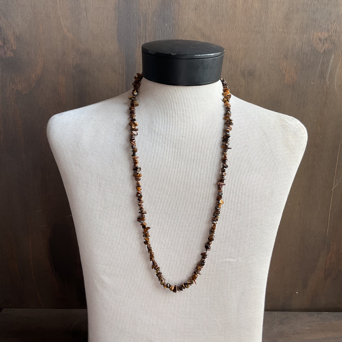 Tiger's Eye Bead Necklace