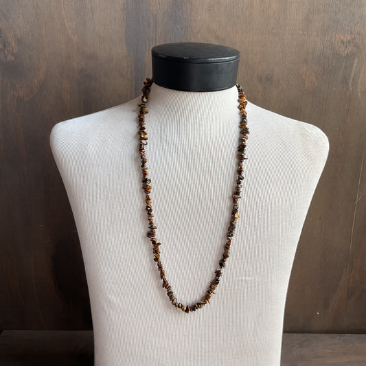 Tiger's Eye Bead Necklace